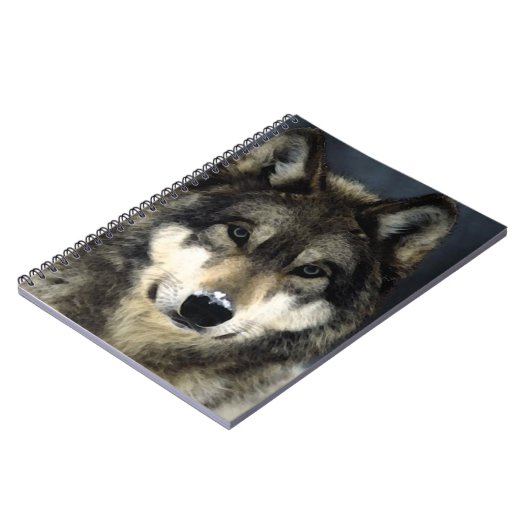 Carnet Wolf Portrait (Côté gauche)