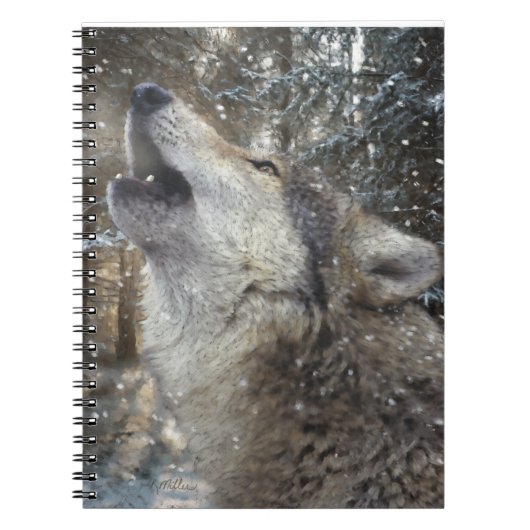 Carnet Wolf Song - Pastel (Devant)