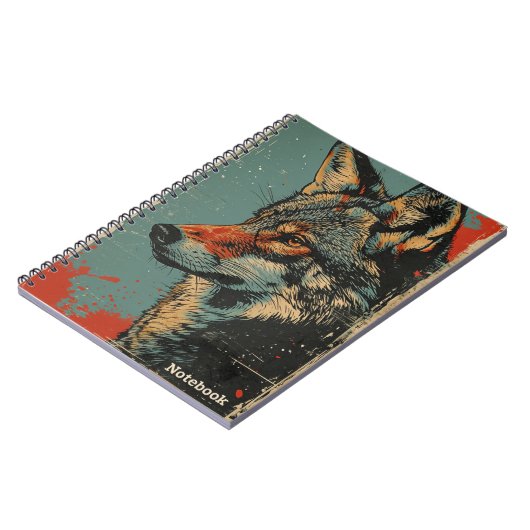 Carnet Wolf Vintage (Côté gauche)