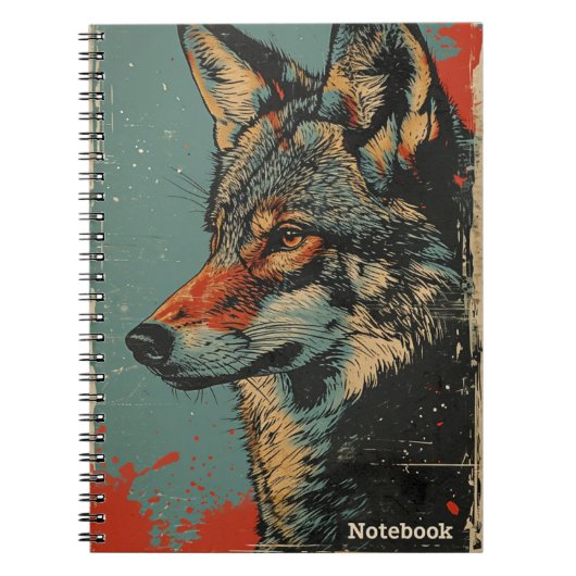 Carnet Wolf Vintage (Devant)