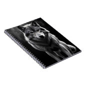 Carnet Wolf Wildlife Majestic Nature Vie Art Fond d'écran (Côté Droit)
