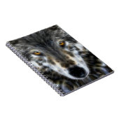 Carnet Wolf Woodland Portrait inspirant (Côté Droit)