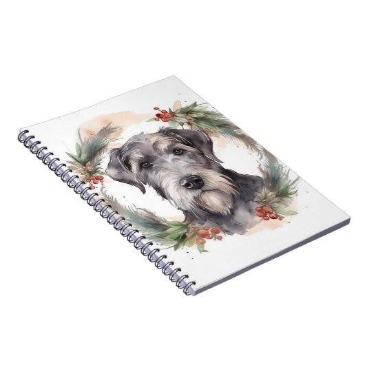 Carnet Wolfhound Festive Wreath (Côté Droit)