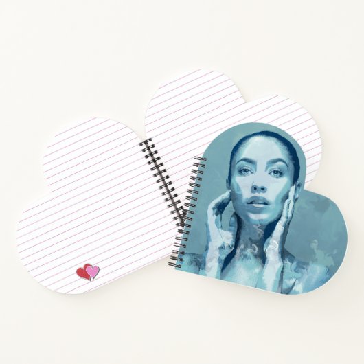 Carnet "Woman in Blue" (Intérieur)