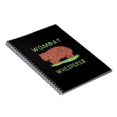 Carnet Wombat Whisperer (Côté Droit)