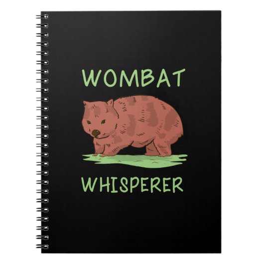 Carnet Wombat Whisperer (Devant)