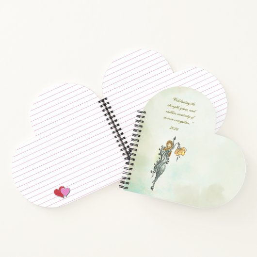 Carnet Women: Nature’s Quiet Power,Notbook (Intérieur)