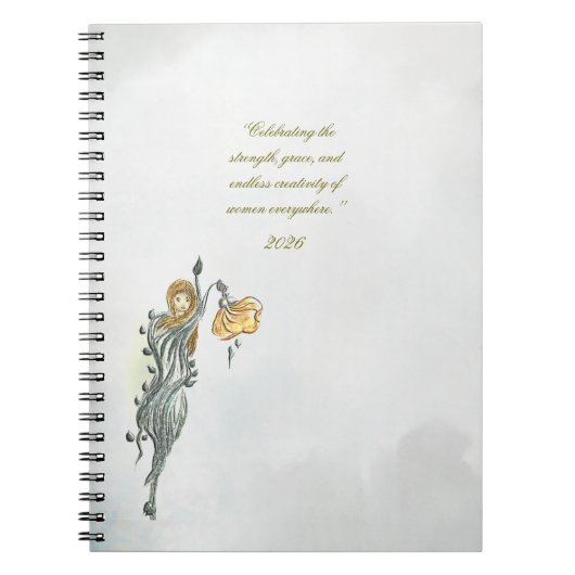 Carnet Women: Nature’s Quiet Power,  notebook  (Devant)