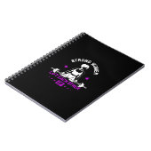 Carnet Womens Bodybuilding Gym Workout And Funny Training (Côté gauche)