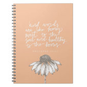 Carnet Women's Devotional Scripture Spiral Notebook (Devant)