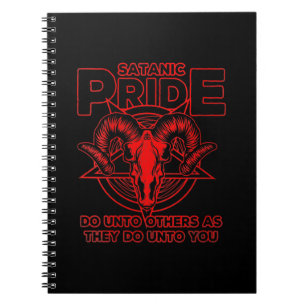 Carnet Womens Satanism Pagan Goat Satan