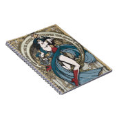 Carnet Wonder Woman Art Nouveau Panel (Côté Droit)
