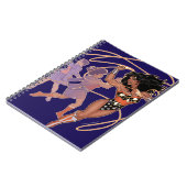 Carnet Wonder Woman Diana Prince Transformation (Côté gauche)