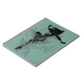 Carnet Wonder Woman Landing Foliage Graphic (Côté gauche)