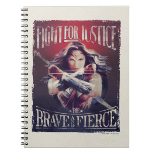 Carnet Wonder Woman Lutte Pour La Justice