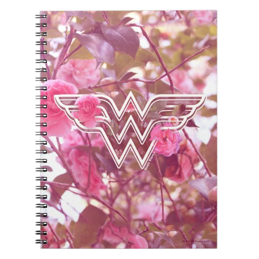 Carnet Wonder Woman Pink Camellia Flowo (Devant)