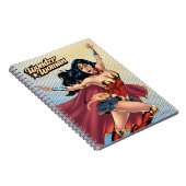 Carnet Wonder Woman Portant Cape (Côté Droit)
