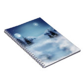 Carnet Wonderland d'hiver de nuit (Côté Droit)