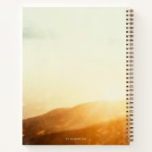 Carnet Wonwoman Au Dessin Du Coucher Du Soleil (Dos)