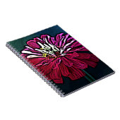 Carnet Woodcut Zinnia (Côté Droit)
