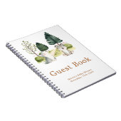 Carnet Woodland Wolf Baby Shower Guest Book (Côté Droit)
