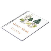 Carnet Woodland Wolf Baby Shower Guest Book (Côté gauche)