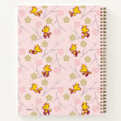 Carnet Woodstock Pink Cherry Blossom Pattern (Dos)