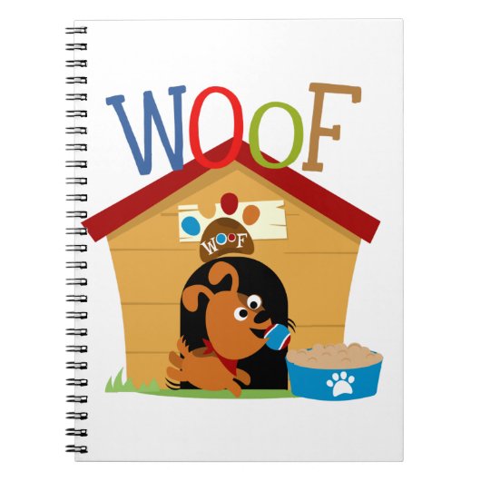 Carnet Woof Dog (Devant)