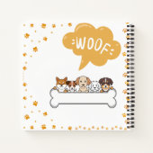 Carnet Woof & Wiggles, Escouade canine  (Dos)