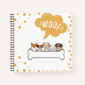 Carnet Woof & Wiggles, Escouade canine  (Devant)