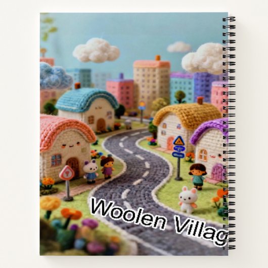 Carnet Woolen Village  (Dos)
