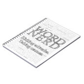 Carnet Word Nerd (Côté gauche)