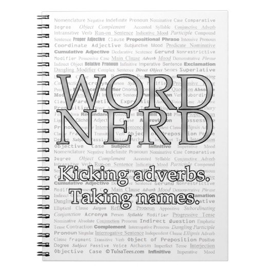 Carnet Word Nerd (Devant)
