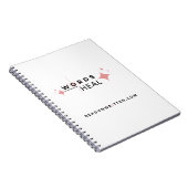 Carnet Words Heal (Côté Droit)
