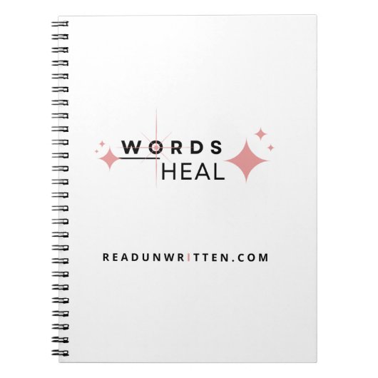 Carnet Words Heal (Devant)