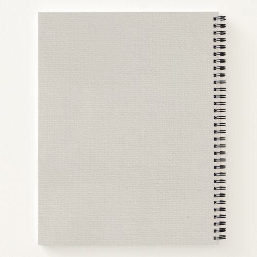 Carnet Words in Progress Minimalist Writing Notebook (Dos)