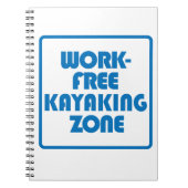 Carnet Work Free Kayaking Zone (Devant)