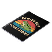 Carnet World's Best Frog Catcher Funny Meme Sarcastic (Côté gauche)