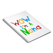 Carnet WOW Je suis un T-shirts et cadeaux Nana (Côté Droit)