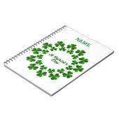 Carnet Wreath de la Saint Patrick Thunder_Cove (Côté gauche)