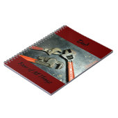 Carnet Wrenches Handyman Fixer de toutes les choses (Côté gauche)