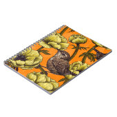 Carnet Wrens dans le jardin d'anémones jaunes (Côté gauche)