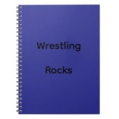 Carnet Wrestling Rocks Notebook (Devant)