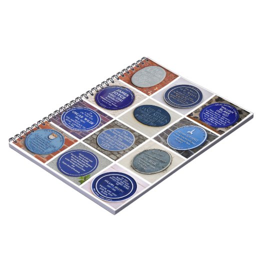 Carnet Writers' Plaques (Côté gauche)