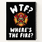 Carnet WTF Où est le pompier ? (Dos)