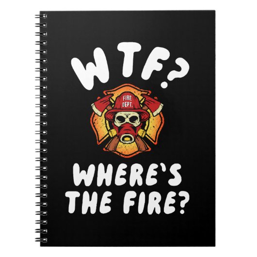 Carnet WTF Où est le pompier ? (Devant)