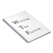 Carnet WTF Writing The Fiction Spiral Notebook (Côté Droit)