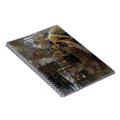 Carnet WW1 1918 Les femmes qui travaillent dans une usine (Côté Droit)