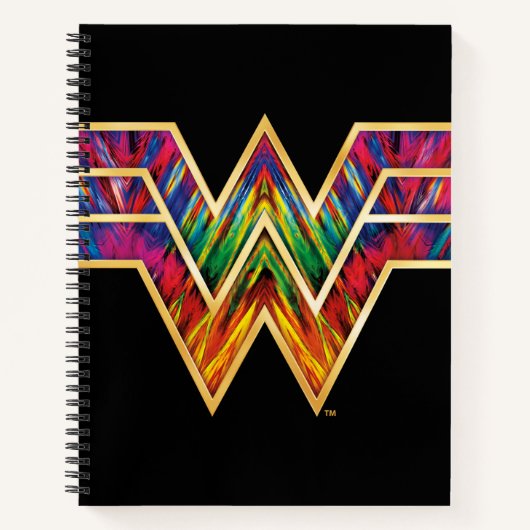 Carnet WW84 | Logo de Wonder Woman Kaleidoscope (Devant)