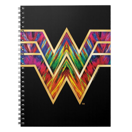 Carnet WW84 | Logo de Wonder Woman Kaleidoscope (Devant)